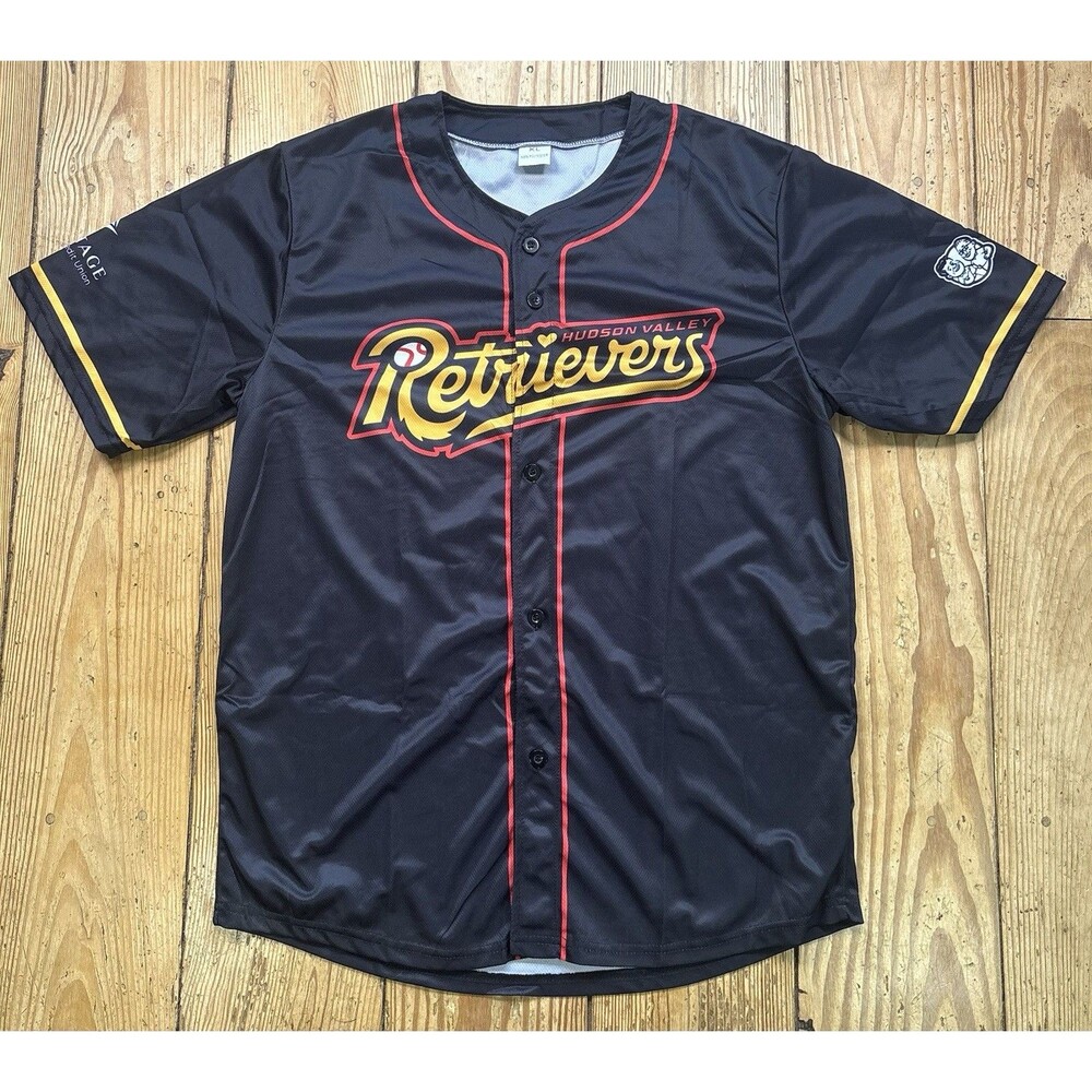 2025 Hudson Valley Renegades Retrievers Jersey SGA XL Black Men’s MiLB Minor